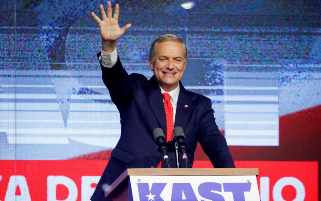 JOSÉ ANTONIO KAST ASEGURA AMPLIA VICTORIA EN ELECCIONES PRESIDENCIALES CHILENAS