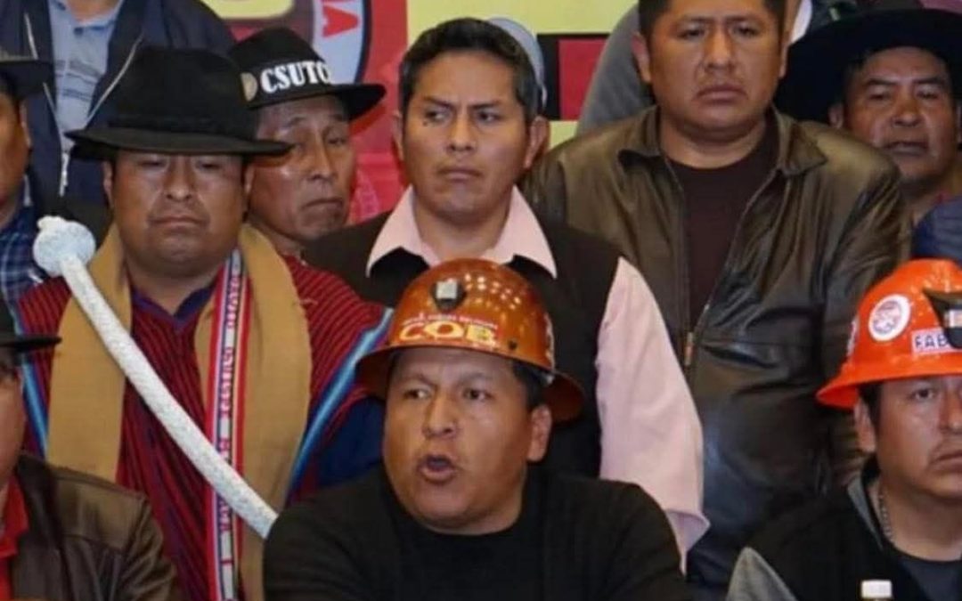 COB MANTIENE EL PARO NACIONAL Y MOVILIZACIONES A NIVEL PAÍS