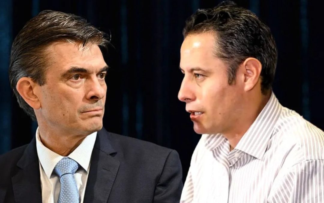 CHOQUE FRONTAL ENTRE LARA Y PAZ