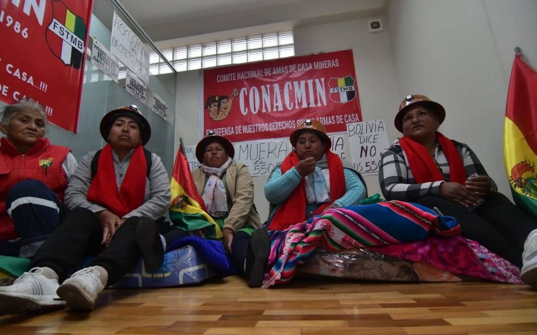 SECTORES SOCIALES INICIAN HUELGA DE HAMBRE EXIGIENDO DEROGACIÓN DEL DS 5503