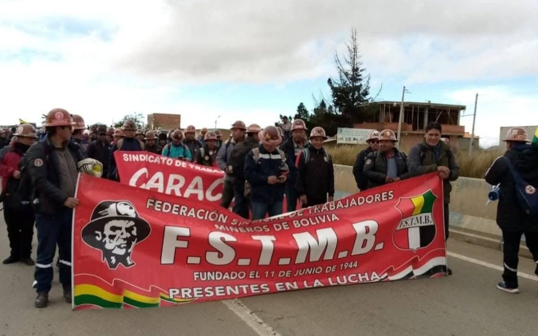 LA MARCHA “BOLIVIA NO SE VENDE” APUNTA LLEGAR A LA PAZ ESTE LUNES