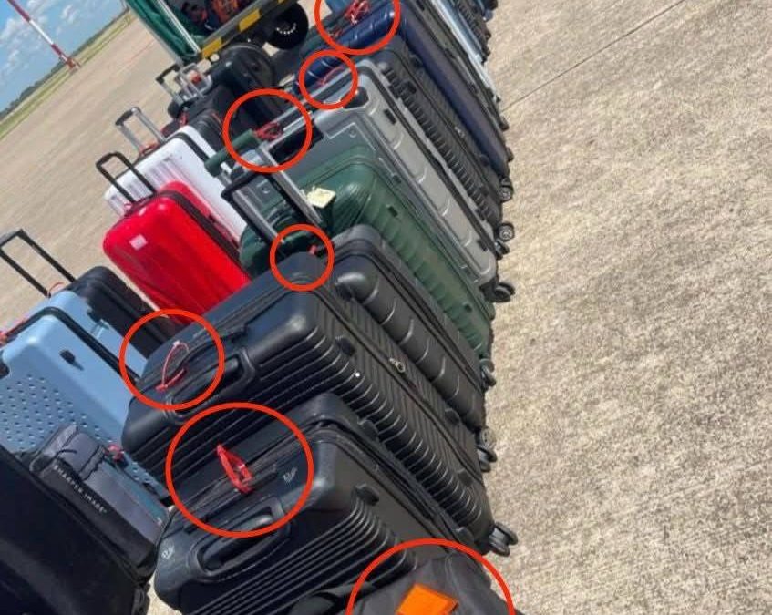 100 MILLONES DE DÓLARES SERÍA EL CONTENIDO DE LAS 32 MALETAS