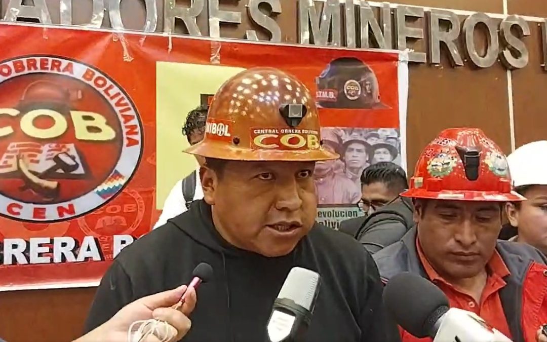 COB EN ALERTA POR EL DECRETO UNILATERAL, MANTIENE A SUS BASES EN EMERGENCIA