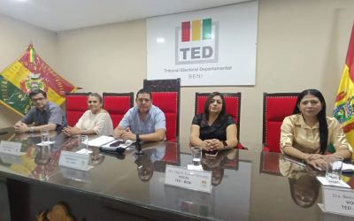 ESTE JUEVES A MEDIANOCHE EL TED BENI CIERRAN INSCRIPCIONES DE CANDIDATOS A LAS SUBNACIONALES