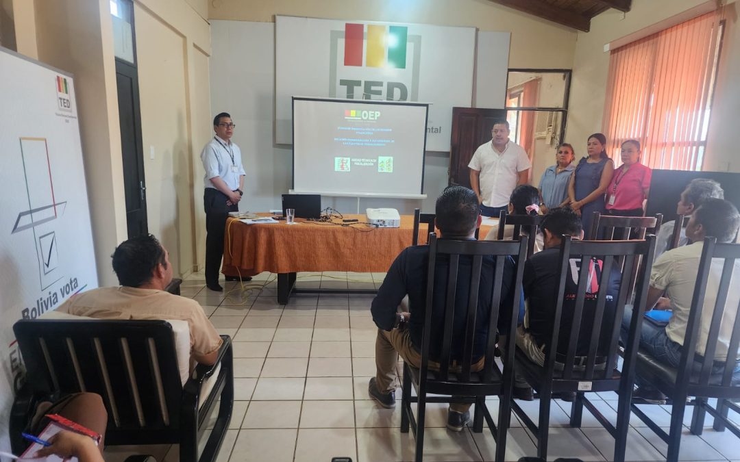 TSE Y TED BENI REFUERZA LA TRANSPARENCIA ELECTORAL CON CAPACITACIÓN SOBRE ESTADOS FINANCIEROS A ORGANIZACIONES POLÍTICAS