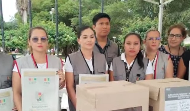 TED BENI ACTIVA FERIA ELECTORAL EN GUAYARAMERÍN