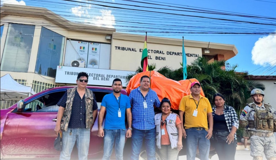 TED BENI DESPLIEGA BRIGADAS MÓVILES PARA GARANTIZAR EL VOTO CIUDADANO