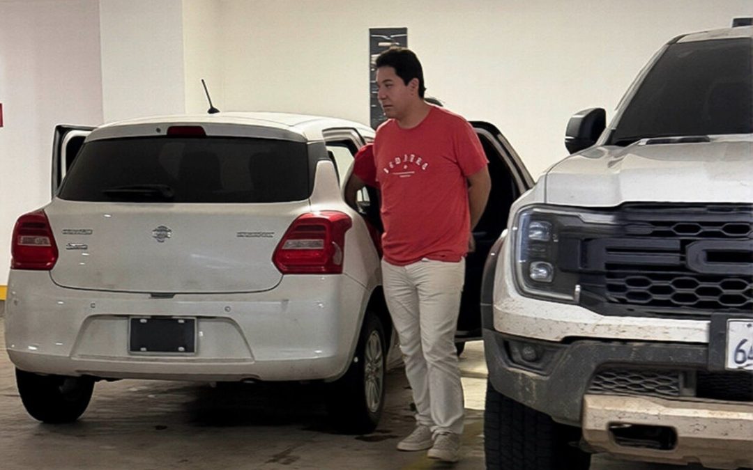 APREHENDEN A HIJO DE LUIS ARCE ACUSADO DE GANANCIAS ILÍCITAS EN SANTA CRUZ