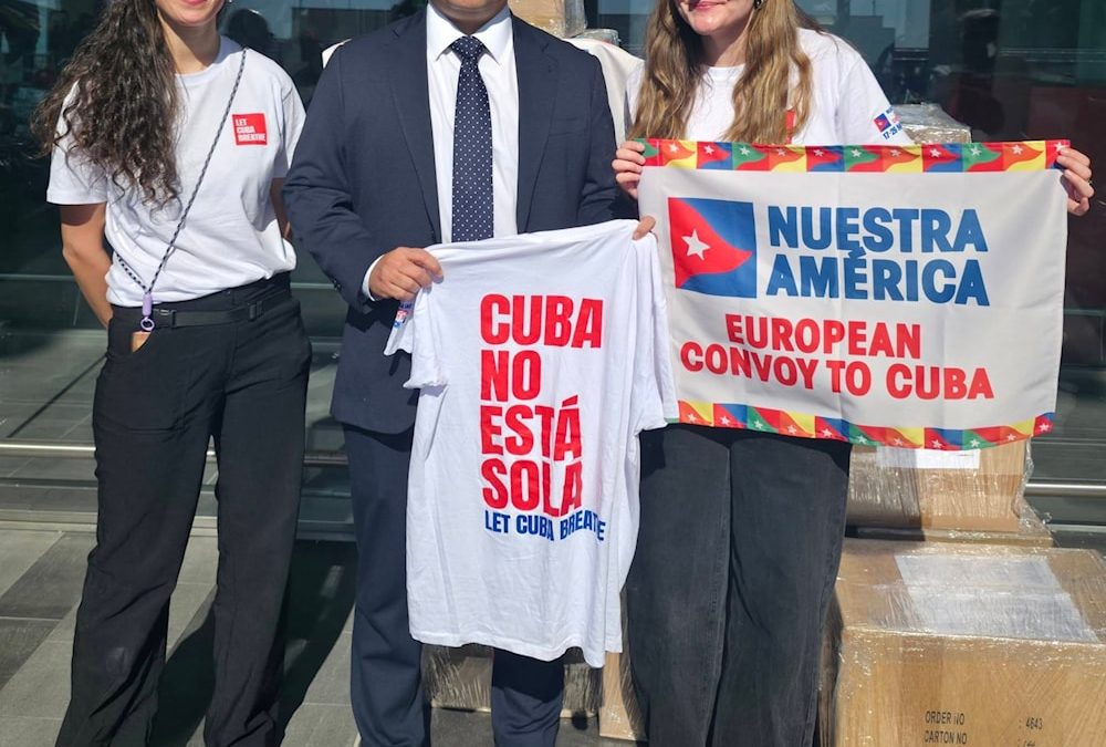 CONVOY NUESTRA AMÉRICA ARRIBA A CUBA CON CARGA MÉDICA URGENTE INTERNACIONAL