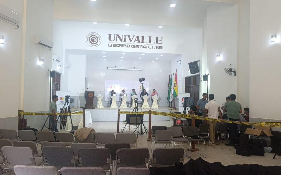 CANDIDATOS A GOBERNADORES EN BENI DEBATIRÁN ESTA NOCHE DE CARA AL PUEBLO