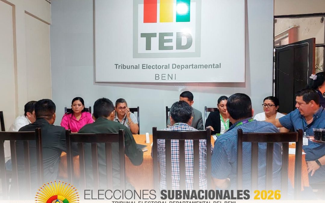 TED BENI FORTALECE COORDINACIÓN INTERINSTITUCIONAL CON FISCALÍA DEPARTAMENTAL Y POLICÍA BOLIVIANA