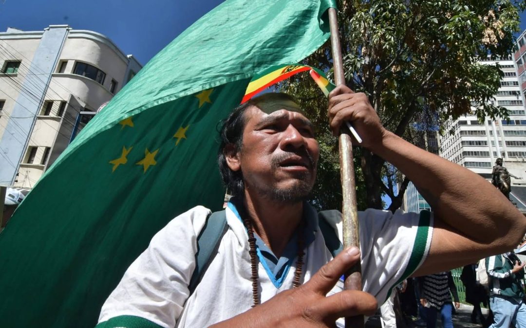 VICEMINISTROS HABRÍAN AMENAZADO A DIRIGENTES INDÍGENAS DURANTE ENTREGA DE PLIEGO EN LA PAZ