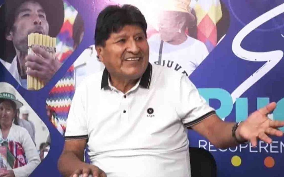 EVO ALERTA QUE EL GOBIERNO PREPARA ESTADO DE SITIO