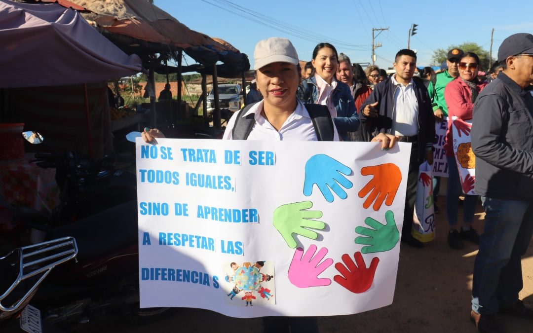 EDUCACIÓN DEL BENI REDOBLA CAMPAÑA CONTRA EL RACISMO Y LA DISCRIMINACIÓN