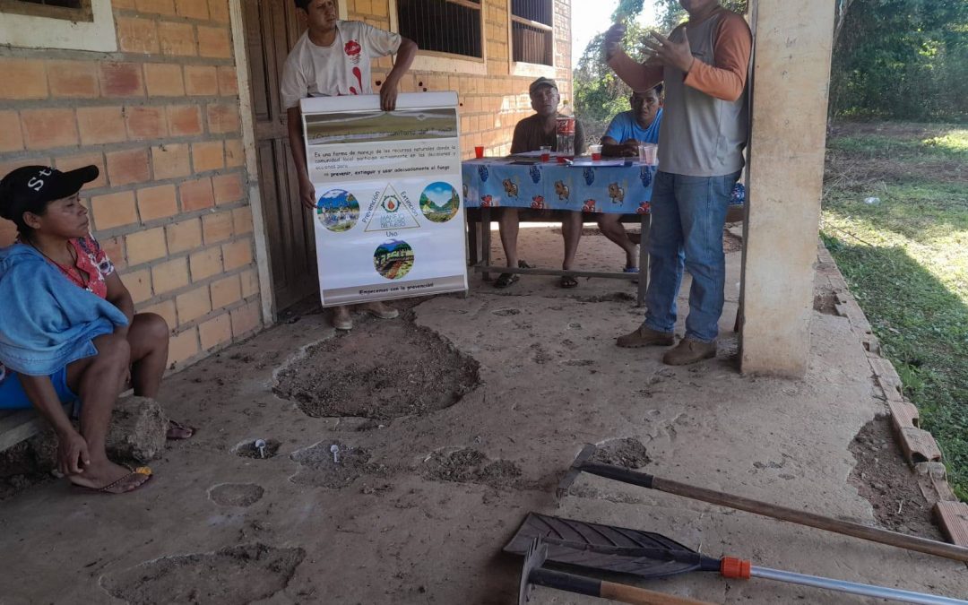 CAPACITACIÓN FORTALECE DEFENSA COMUNITARIA CONTRA INCENDIOS FORESTALES