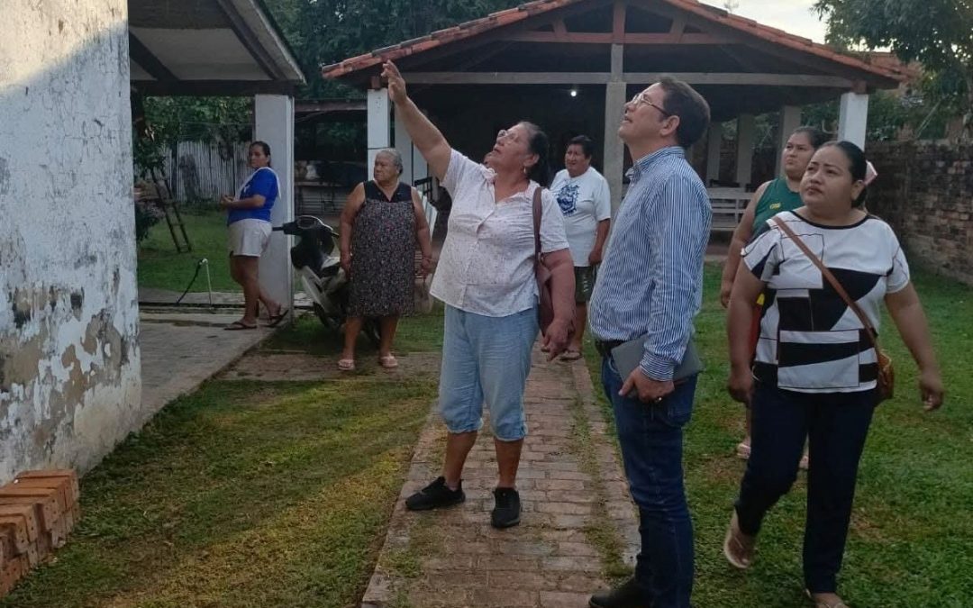 MUNICIPIO DE SANTA ANA DE YACUMA ATIENDE PEDIDOS VECINALES EN SAN JUAN
