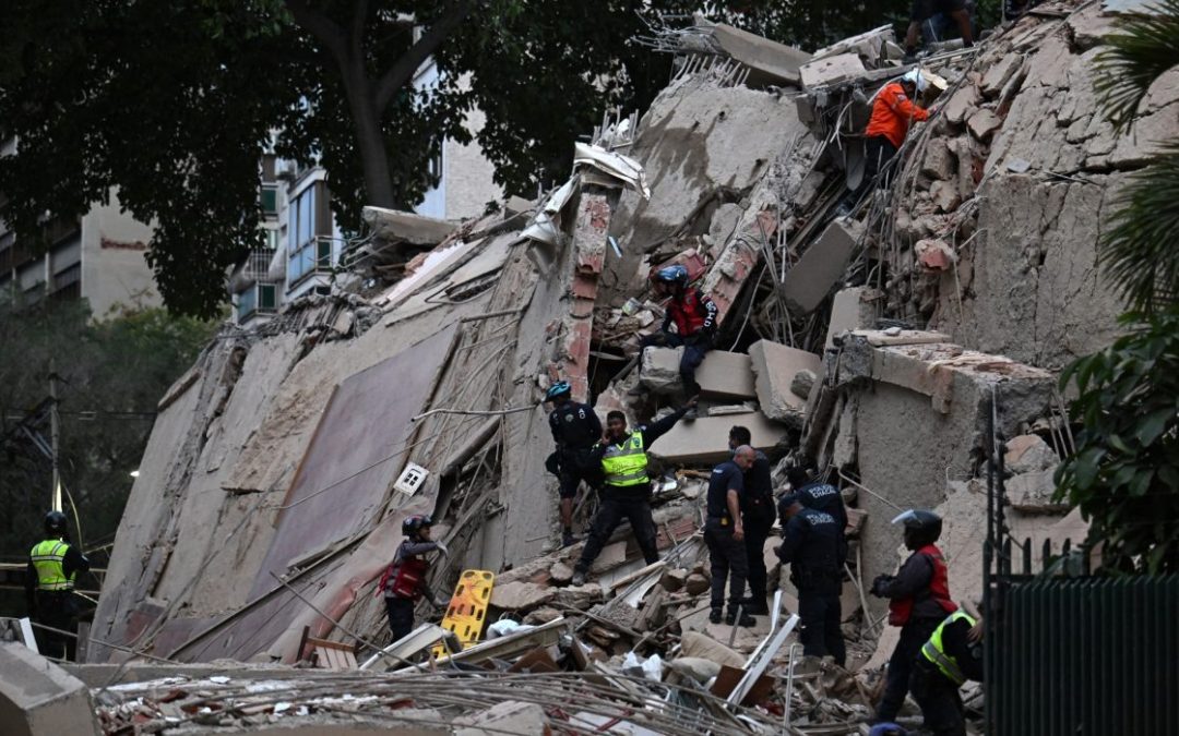TERREMOTO GOLPEA VENEZUELA Y DESPLIEGA OPERATIVO DE EMERGENCIA