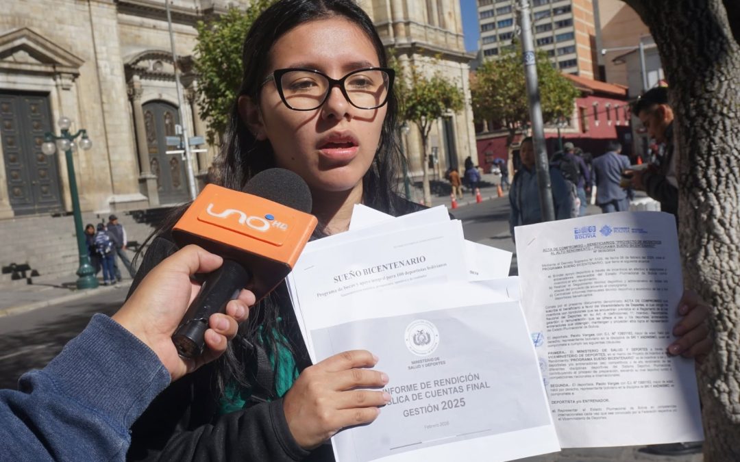 DEPORTISTAS VUELVEN A EXIGIR EL PAGO DEL PROGRAMA “SUEÑO BICENTENARIO”