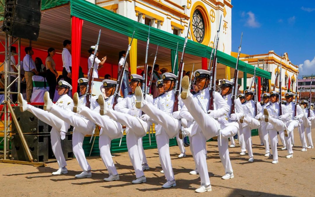 BENI CELEBRÓ EL ANIVERSARIO CASTRENSE CON PARADA MILITAR