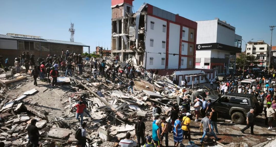 TERREMOTO EN COLOMBIA SUPERA LOS 70 MUERTOS Y SE ACTIVA DESASTRE NACIONAL