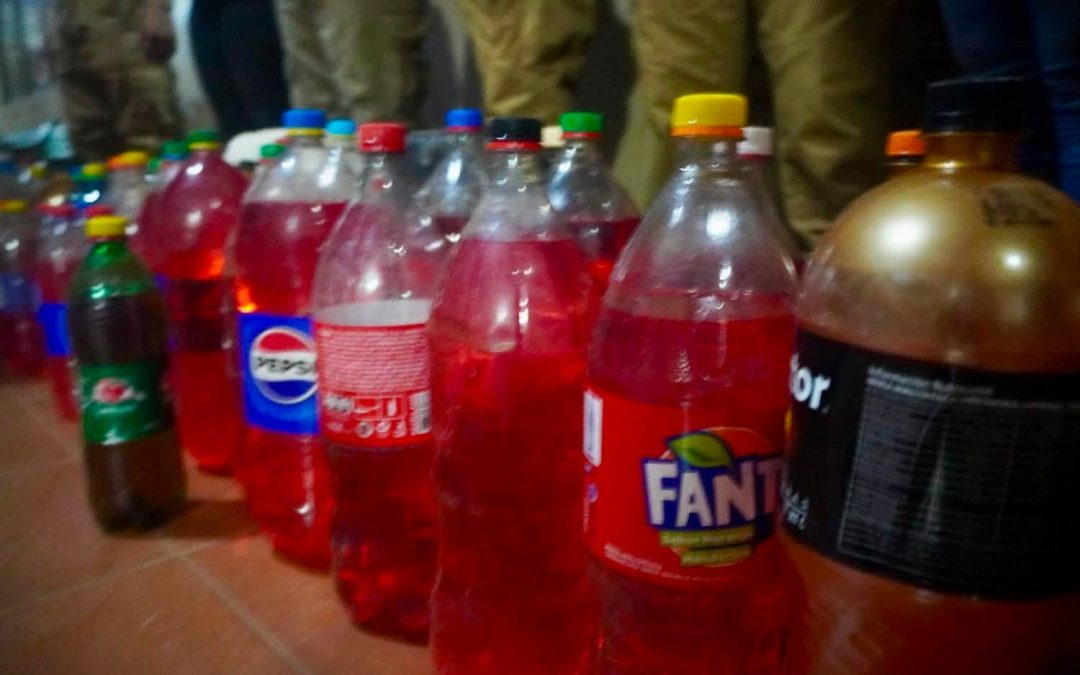 UNA MUJER UTILIZABA A MENORES PARA LA VENTA DE GASOLINA