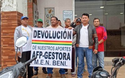 RENTISTA EXIGEN RECUPERAR EL 100% DE SUS APORTES